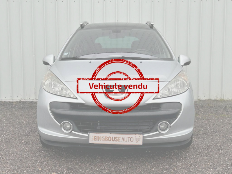 Peugeot 207 SW hdi attache remorque